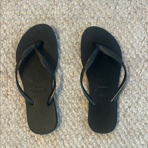 Havaianas charcoal grey Women's Flip Flops